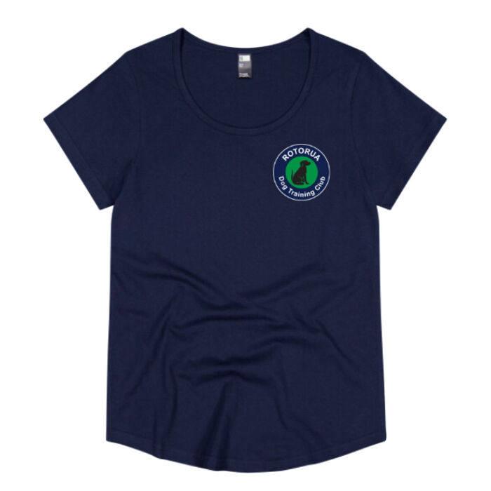 With Customised name Rotorua DTC Womens Scoop Neck T shirt Thumbnail